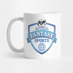 Actual Fantasy Sports Logo Mug